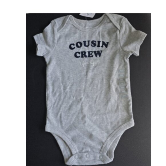 Carter's Baby Cousin Crew Short-Sleeve Bodysuit - Picture 2 of 3